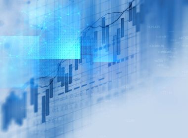 Teknik mali grafik teknolojisi arka plan üzerinde