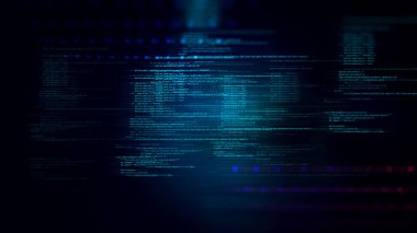 Programlama kod soyut teknolojik altyapı yazılım deve