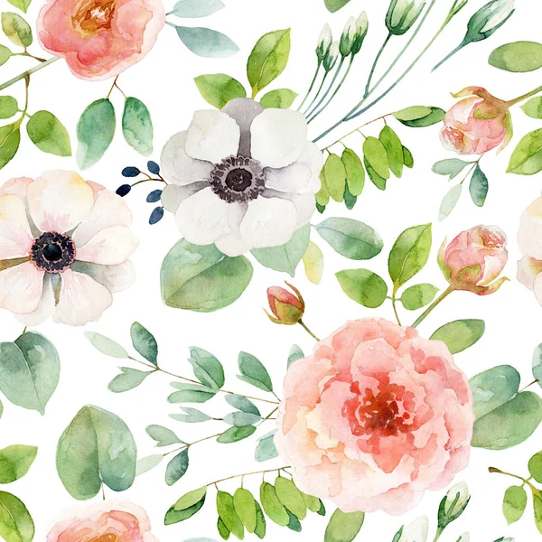 Seamless floral pattern — Stock Photo, Image