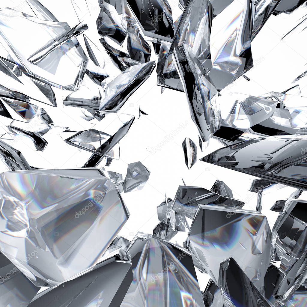 diamond refraction background