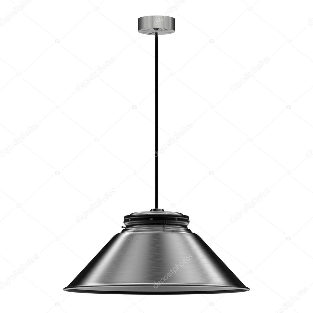 pendant lamp isolated on white