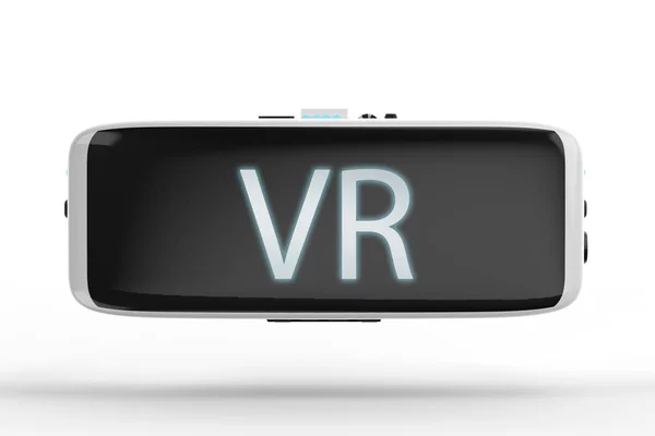 VR headset na bílém pozadí — Stock fotografie