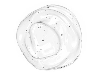 kozmetik jel beyaz izole