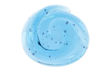 beyaz izole mavi kozmetik jel