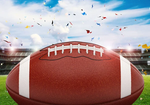 American football celebration — Stock Photo, Image