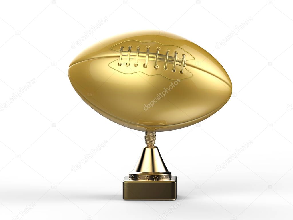 american football trophy