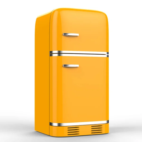 Retro design fridge — Stock Photo, Image