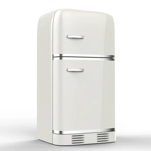 Retro design fridge — Stock Photo, Image