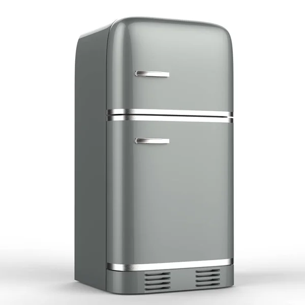 Retro design fridge — Stock Photo, Image