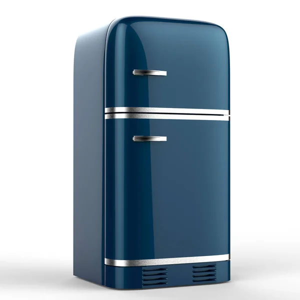 Retro design fridge — Stock Photo, Image