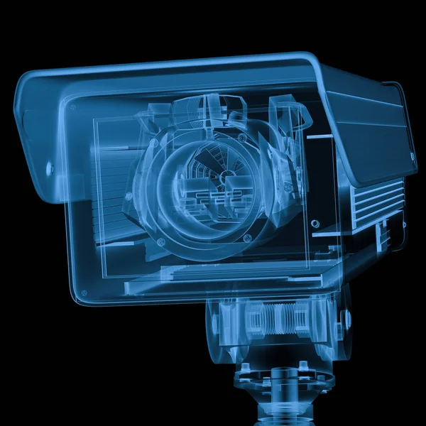 X ray zabezpieczeń aparatu lub kamery cctv — Zdjęcie stockowe