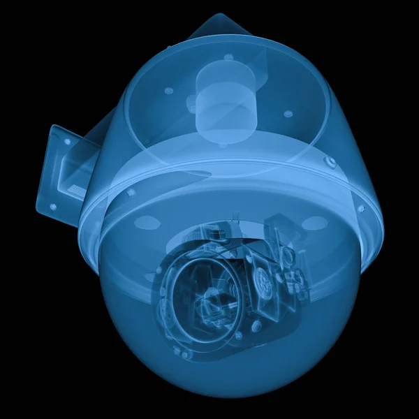 Рентгеновская камера безопасности или cctv-камера — стоковое фото