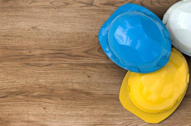 Emanet kask Üstten Görünüm