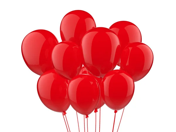 Um bando de balões — Fotografia de Stock