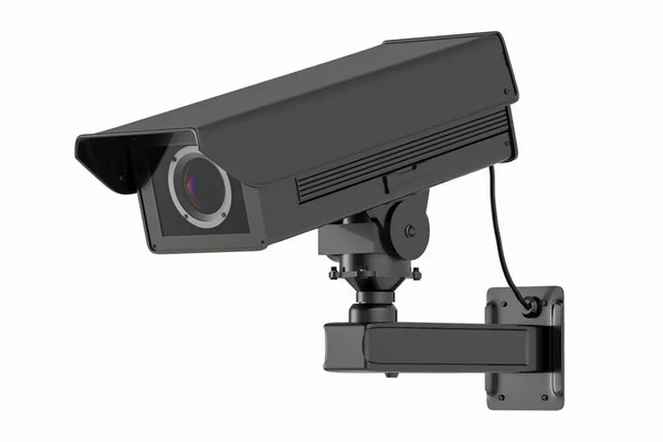 Telecamera cctv o telecamera di sicurezza isolata su bianco — Foto Stock