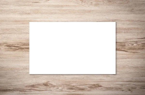 Blanco tarjeta de nombre en blanco —  Fotos de Stock