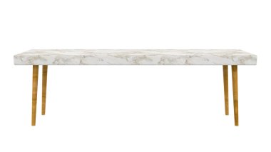 tezgah üzerinde beyaz izole