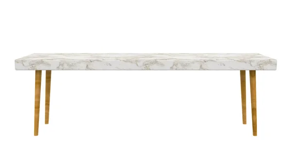 Tezgah üzerinde beyaz izole — Stok fotoğraf