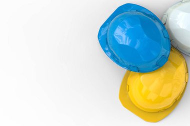 Emanet kask Üstten Görünüm