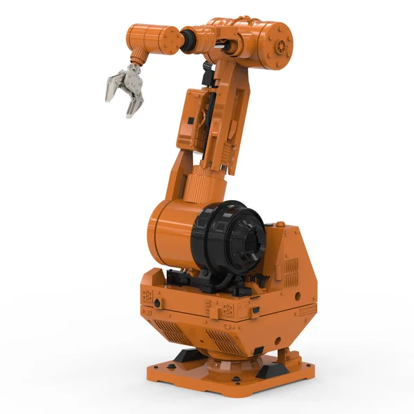 Lengan robot kuning — Stok Foto