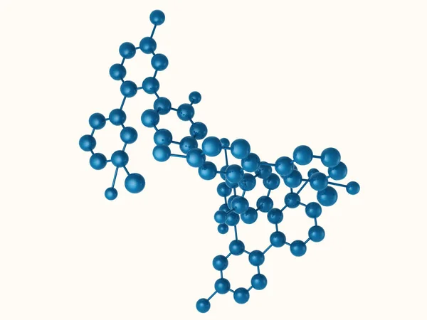 Conexión de la estructura molecular — Foto de Stock