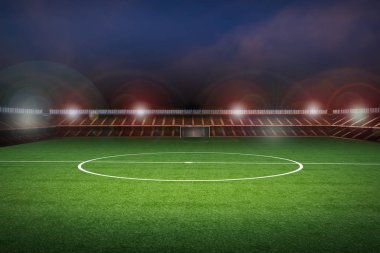 Stadyumu futbol sahası ile