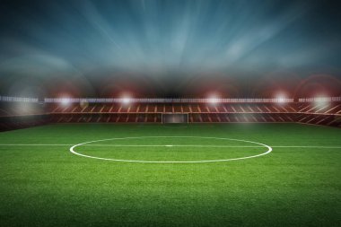 Stadyumu futbol sahası ile