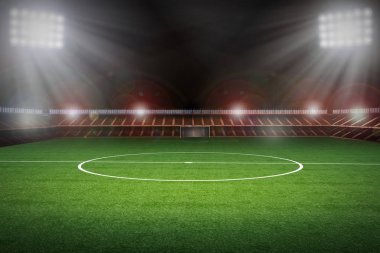 Stadyumu futbol sahası ile