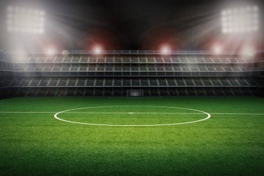 Stadyumu futbol sahası ile