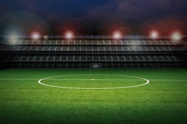 Stadyumu futbol sahası ile