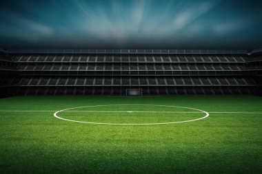 Stadyumu futbol sahası ile