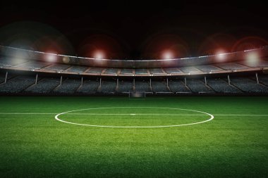 Stadyumu futbol sahası ile