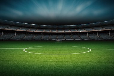 Stadyumu futbol sahası ile