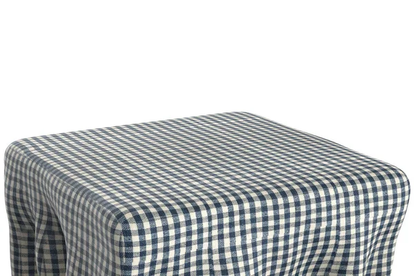 Table carrée avec nappe — Photo