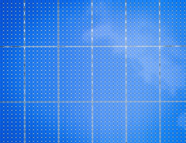 Solární panel pozadí — Stock fotografie