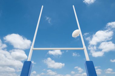 Rugby ile mavi gökyüzü mesajları