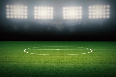 boş futbol sahası 