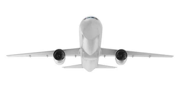 White mock up plane — Stock Photo, Image