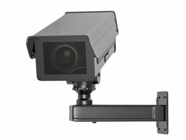 CCTV kamery nebo bezpečnostní kamery izolované na bílém — Stock fotografie