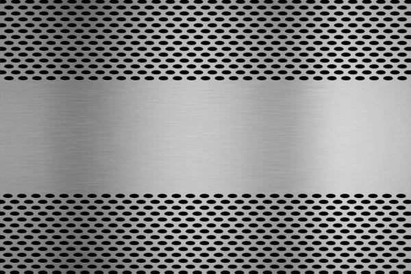 Metal plate background — Stock Photo, Image