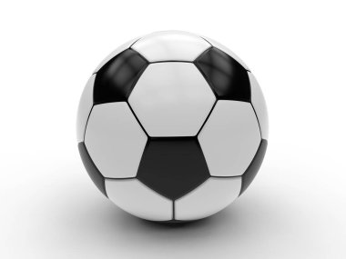 siyah-beyaz futbol topu