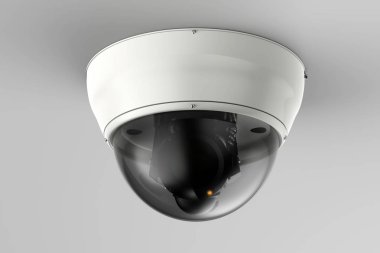 Tavanda güvenlik kamerası ya da CCTV kamerası