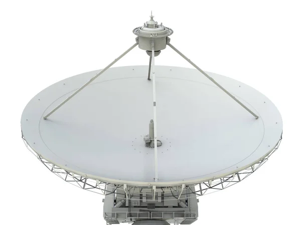Antenne satellite isolée — Photo