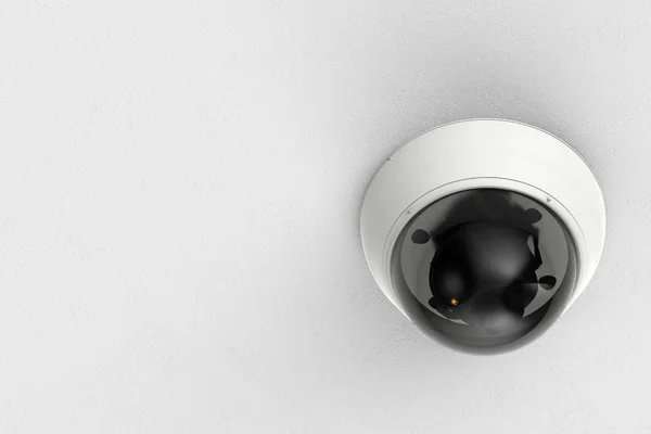 Камера безопасности или камера видеонаблюдения на потолке — стоковое фото
