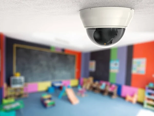 Caméra de sécurité de rendu 3d ou caméra cctv — Photo