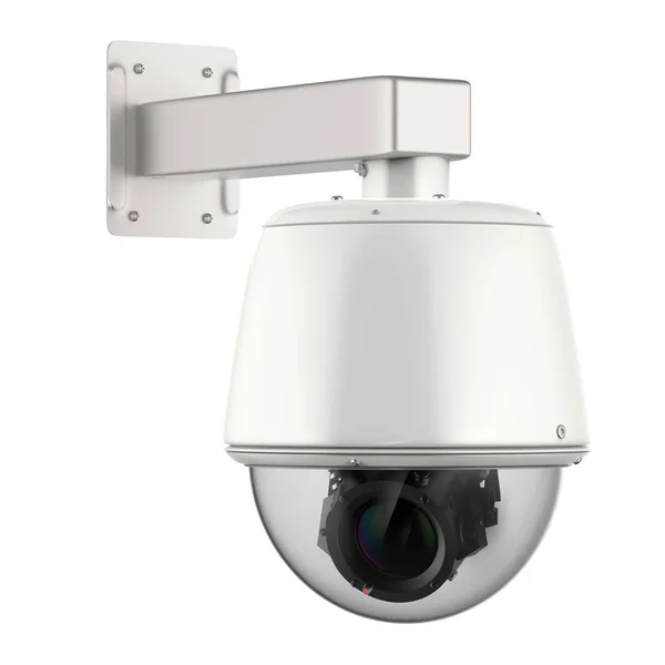 Videocamera di sicurezza di rendering 3d o telecamera cctv — Foto Stock