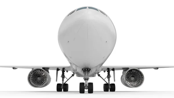 White mock up plane — Stock Photo, Image