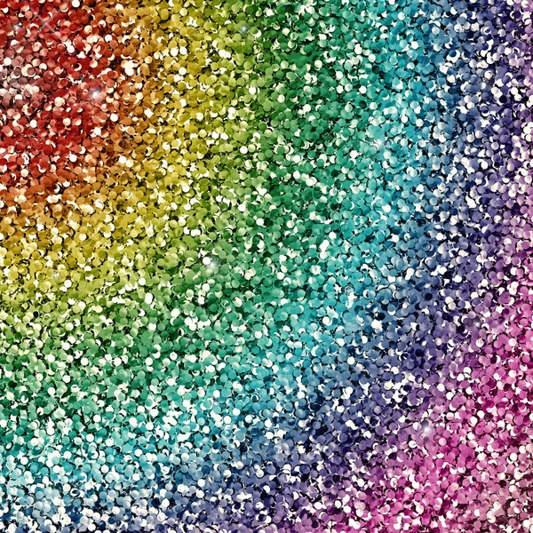 Rainbow glitter achtergrond — Stockfoto