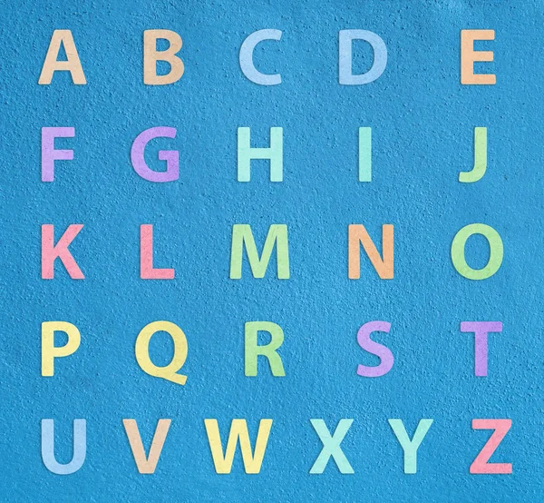 Alphabet a to z — Stock Photo, Image