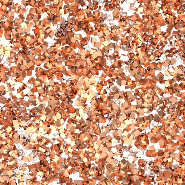Brons flake glitter bakgrund — Stockfoto